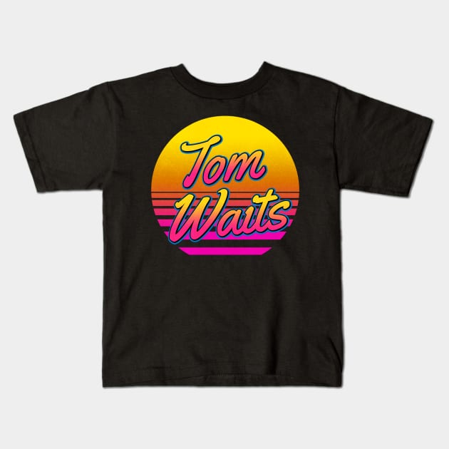 Tom Personalized Name Birthday Retro 80s Styled Gift Kids T-Shirt by Jims Birds